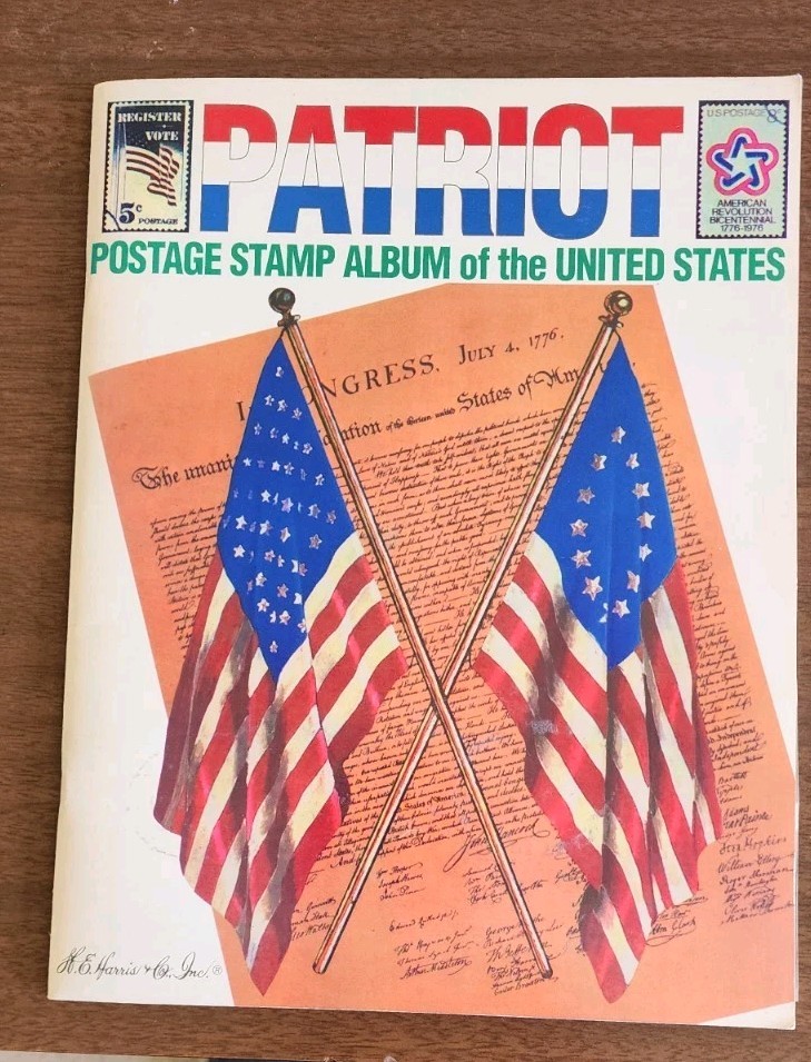 Patriot Album Stamp Book & Stamps