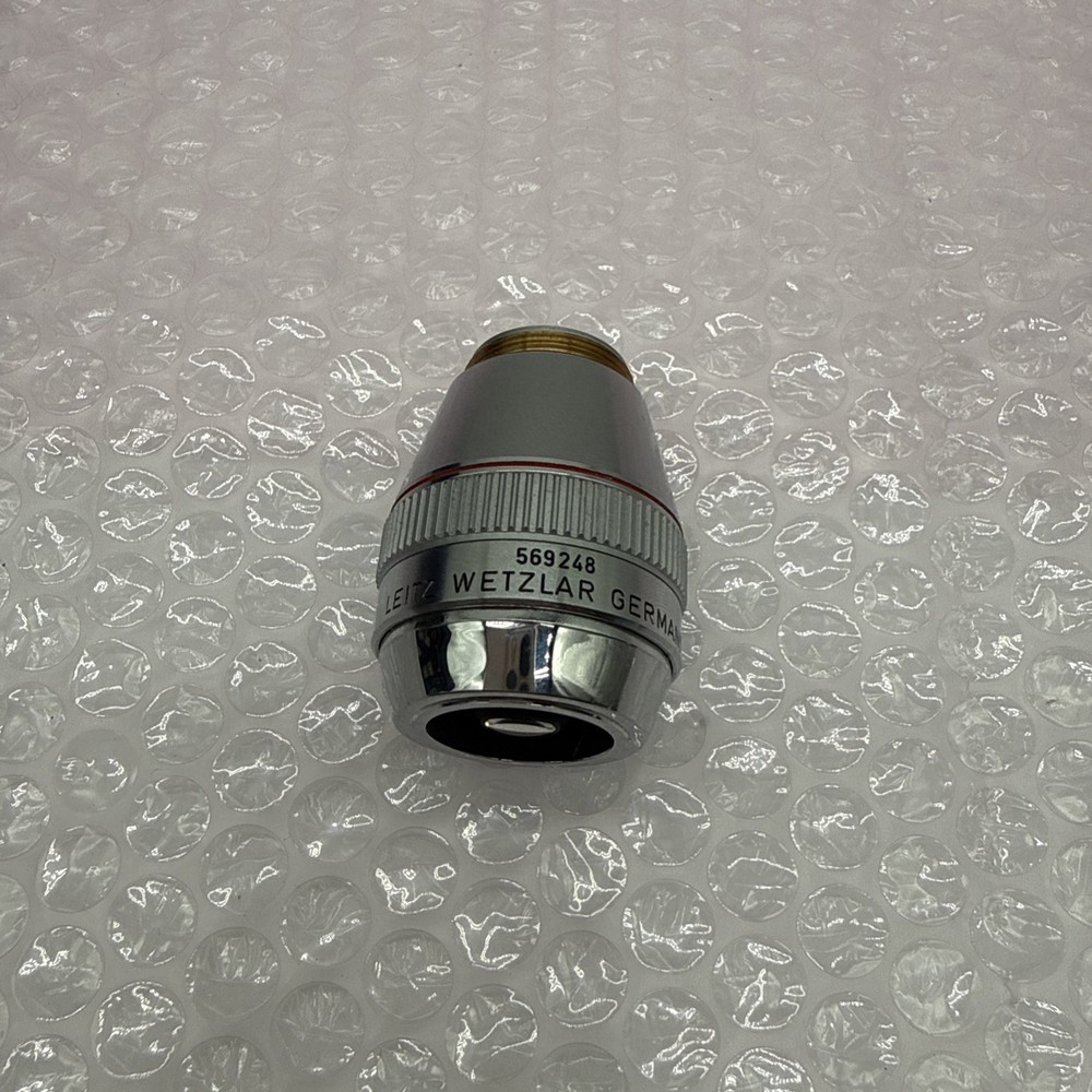 Leitz Wetzlar 569248 NPL Fluotar 50x/0.09 Microscope Objective