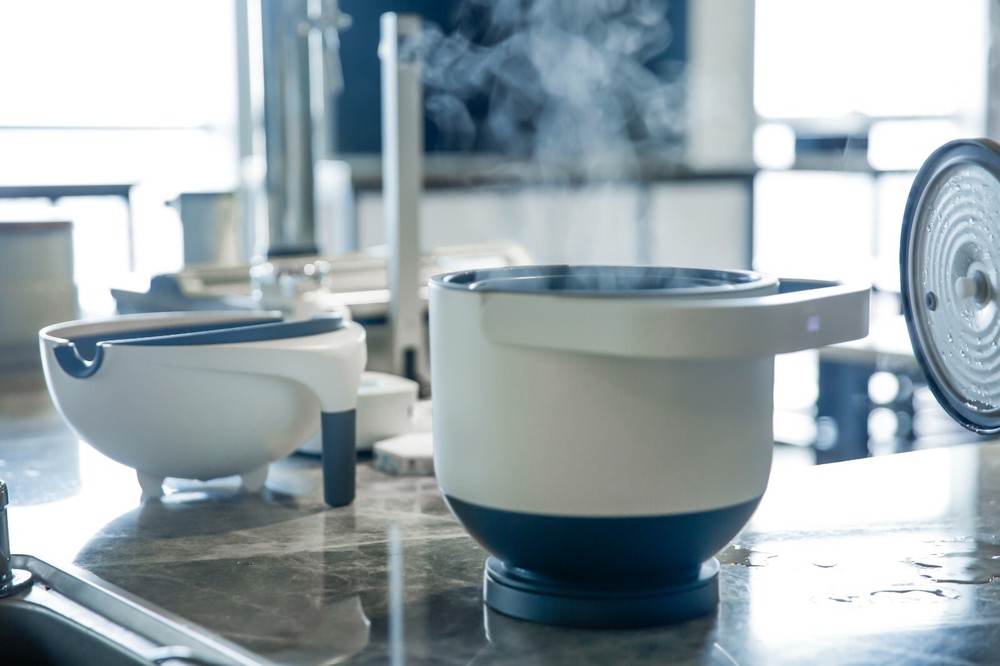 PowerCooker Electric Multi-cooker, Steamer, Modern design, WHITE