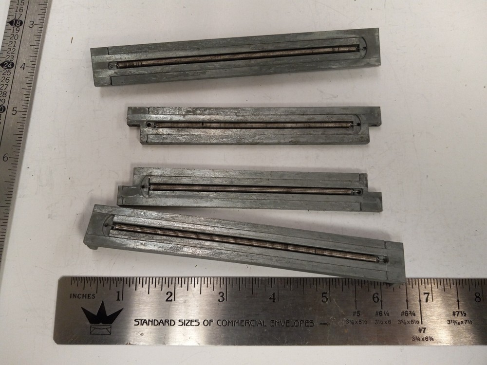 Letterpress Quick-Eze / Quick-S Hand Set Type Binders - Securing System 6x5 5/8