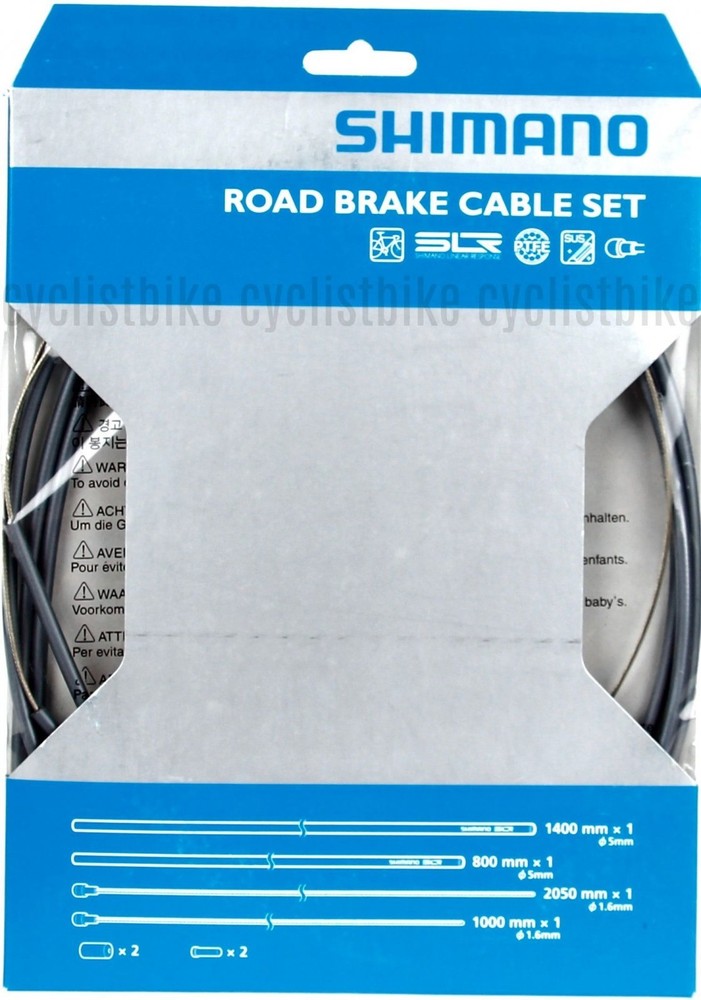 Shimano Road PTFE Brake Cable / Grey Housing Set NIB