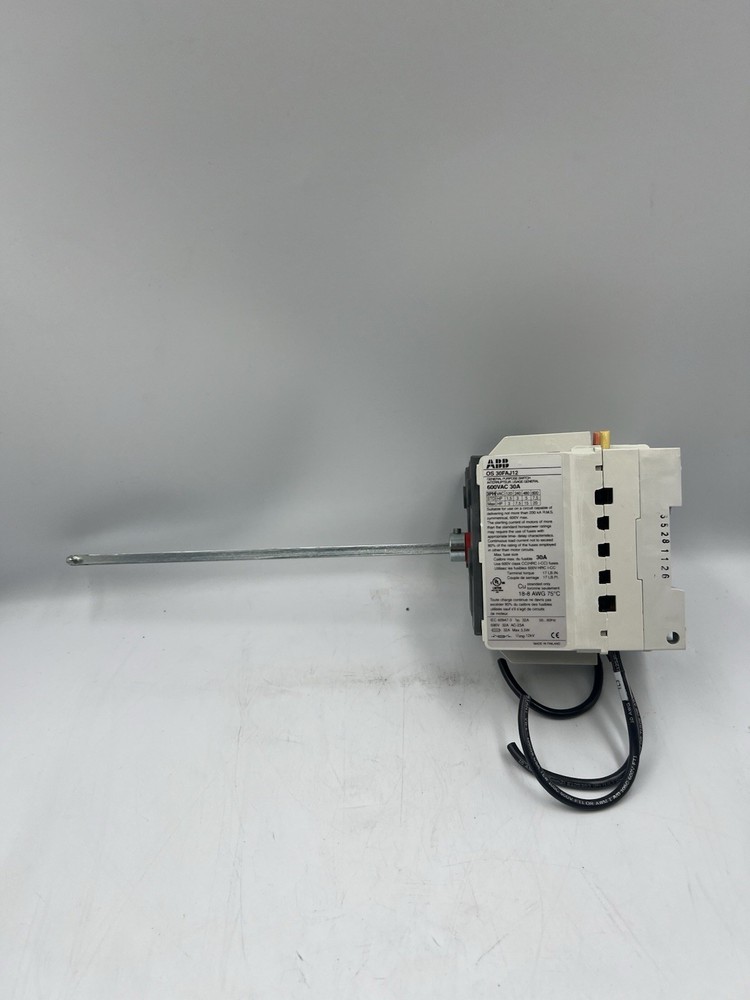 ABB OS 30FAJ12 General Purpose Switch Interrupteur 600VAC 30A 3Ph
