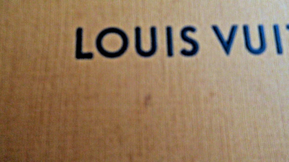 LOUIS VUITTON EMPTYRectangular Gift Box Pull Drawer Style 7" x 3.5" x 3"