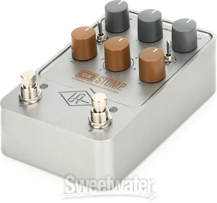 Universal Audio OX Stomp Dynamic Speaker Emulator Stereo Pedal