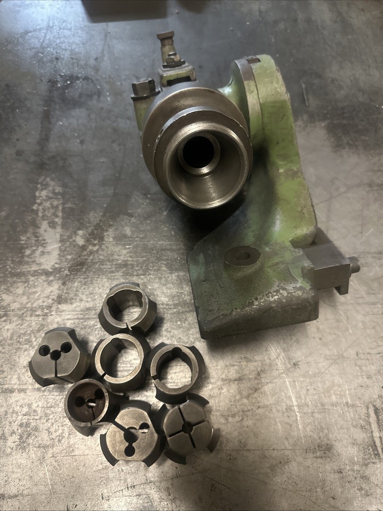Cincinatti Grinder Workhead With 7 Cincinatti Collets (Missing Ring)