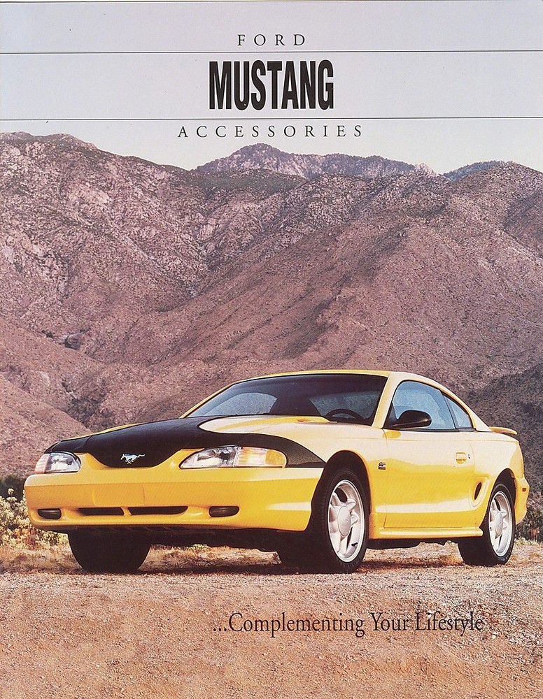 1994 Ford Mustang Accessories Brochure - Mint!