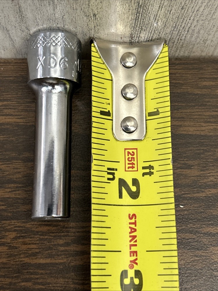 Mac Tools 7mm 3/8" Drive Deep Socket - 6-PT. XD67MMR