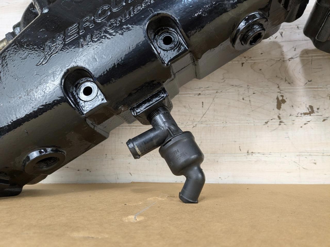 MerCruiser V8 Dry Joint Exhaust Manifolds & Risers PAIR 5.0L 5.7L 6.2L