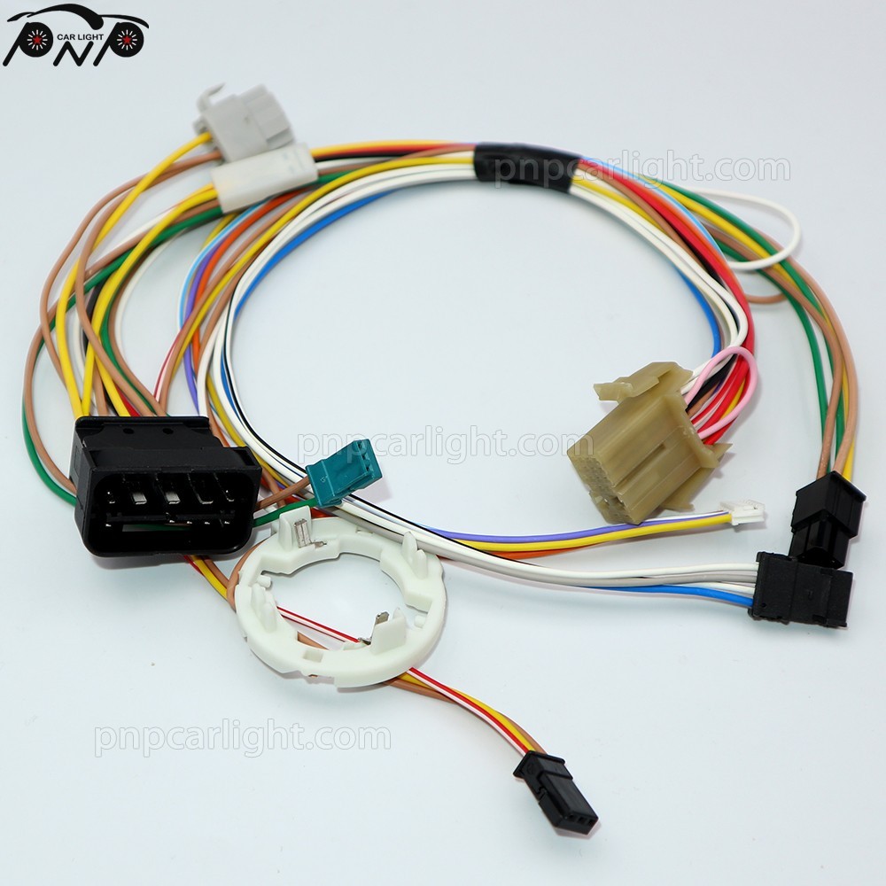 Pair for BMW 3' E92 E93 2006-2010 AFS Adaptive Xenon Headlight Harness ECE