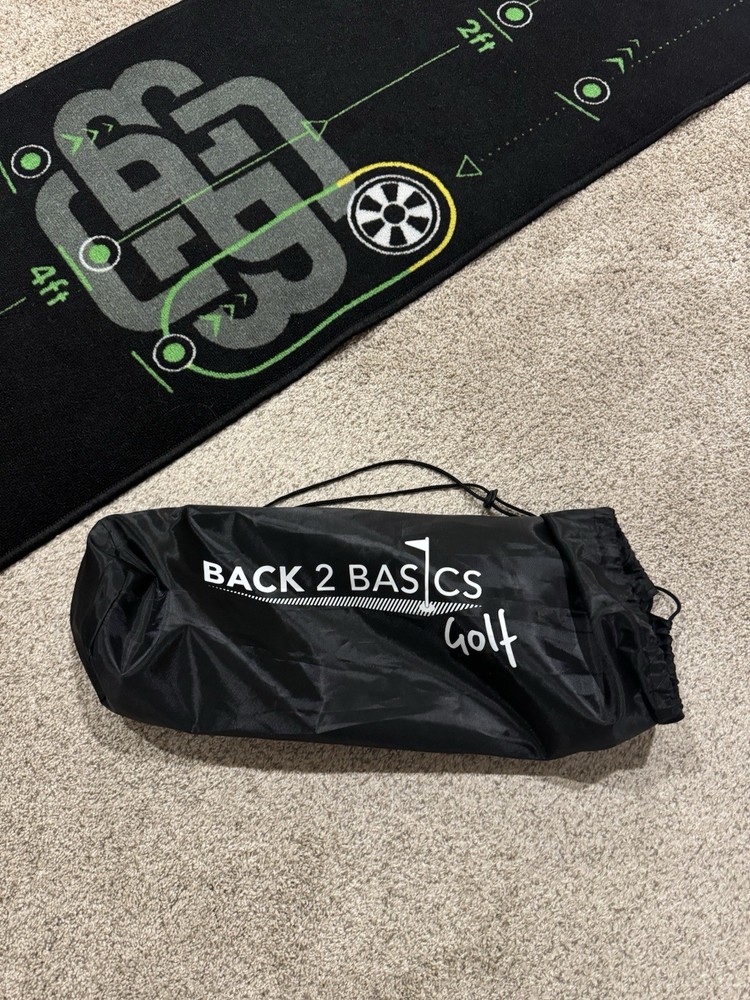 Back to Basics Golf Putting Mat. Excellent condition.