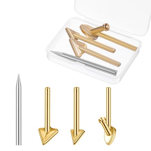 4PCS Copper Plastic Welding Tips Plastic Welder Tips Soldering Iron Tip