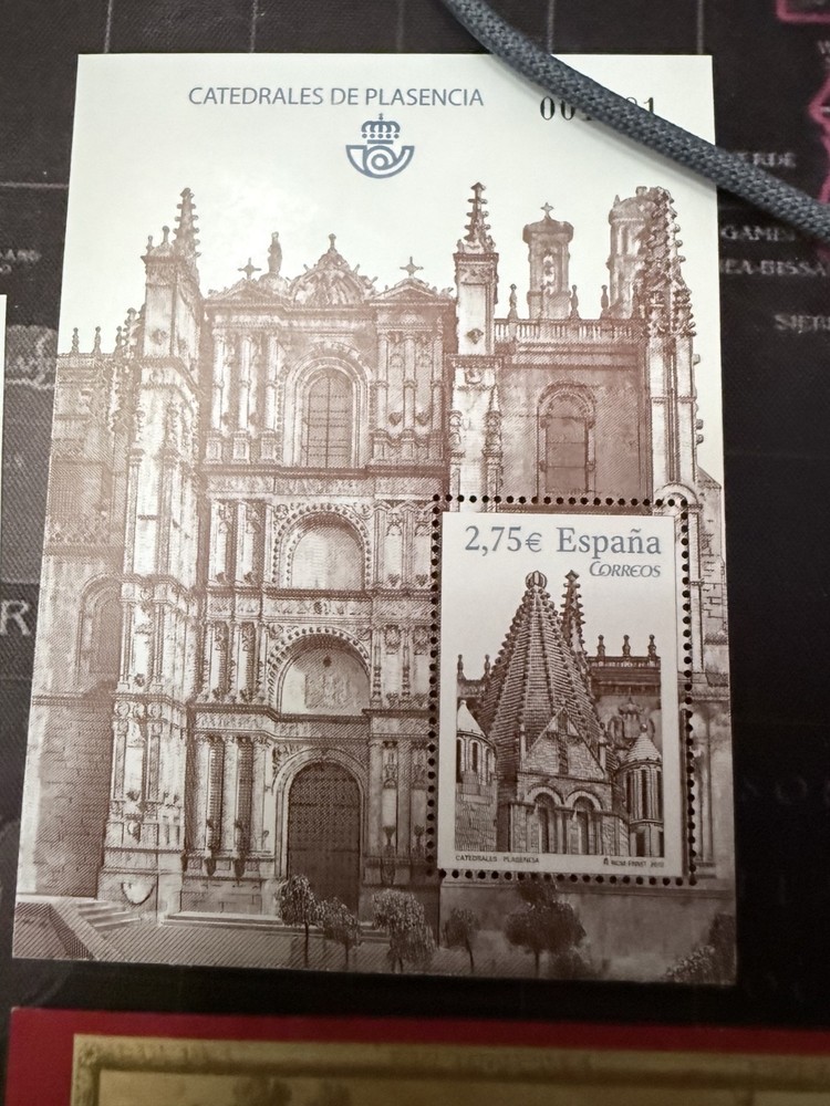 Spanish stamps 7 random mini sheets