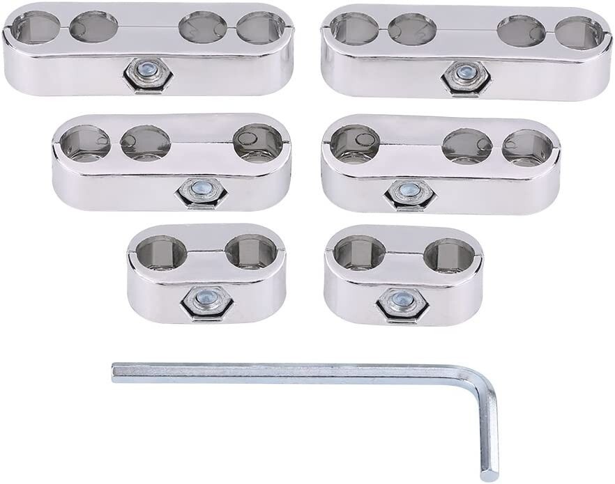 Spark Plug Wire Separators Kit, 7mm/8mm Engine Spark Plug Wire Separator Divider
