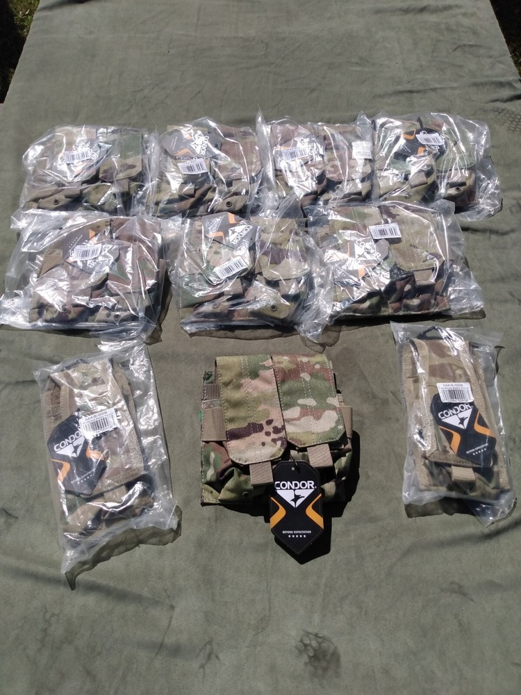 Condor Double M4 Mag Pouch - Scorpion OCP