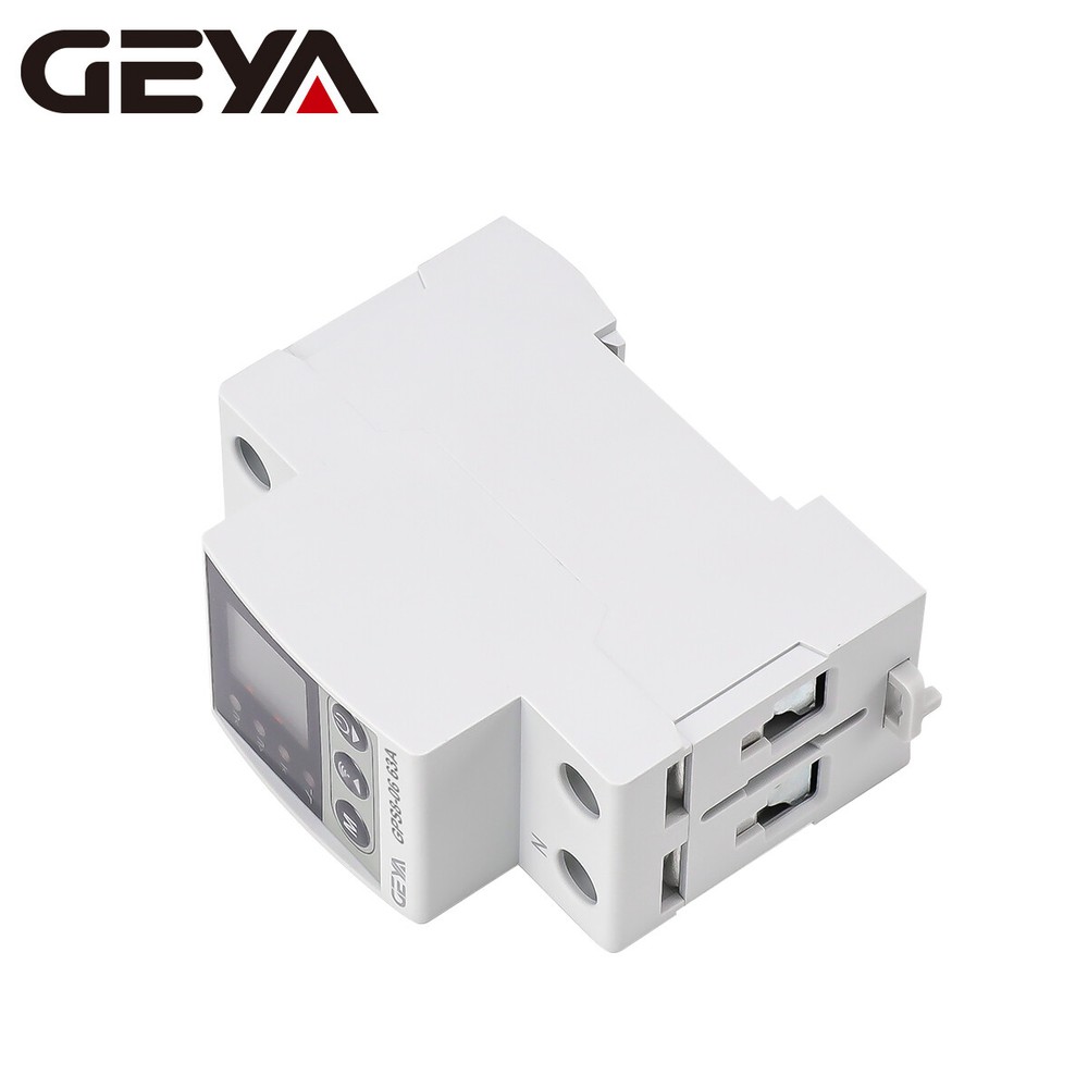GEYA WIFI Control Over Current Protect Over&Under voltage Protector 32-80A 220V