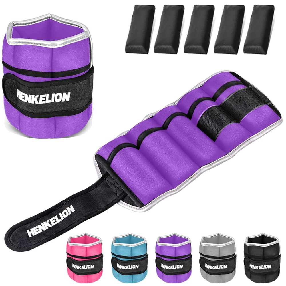 Comfort Cotton Ankle Weights (3 Lbs) – Adjustable & Ideal for Strength Training