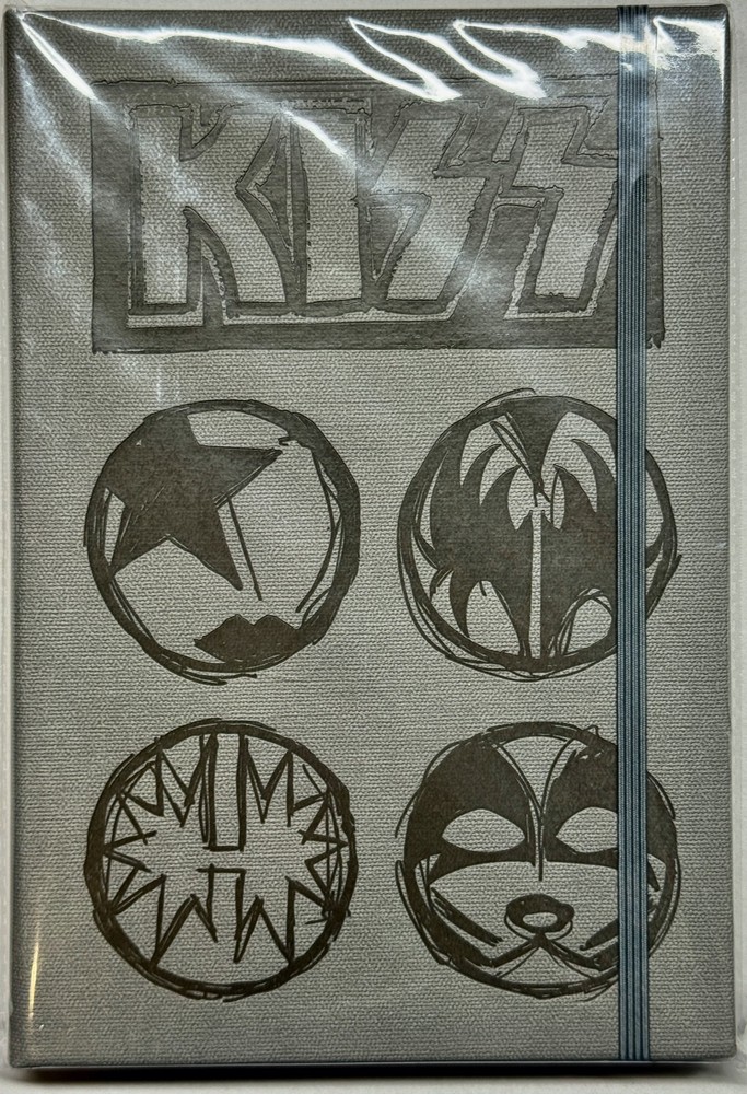 KISS FEAR AND LANDLOCKED ICONS NOTEBOOK