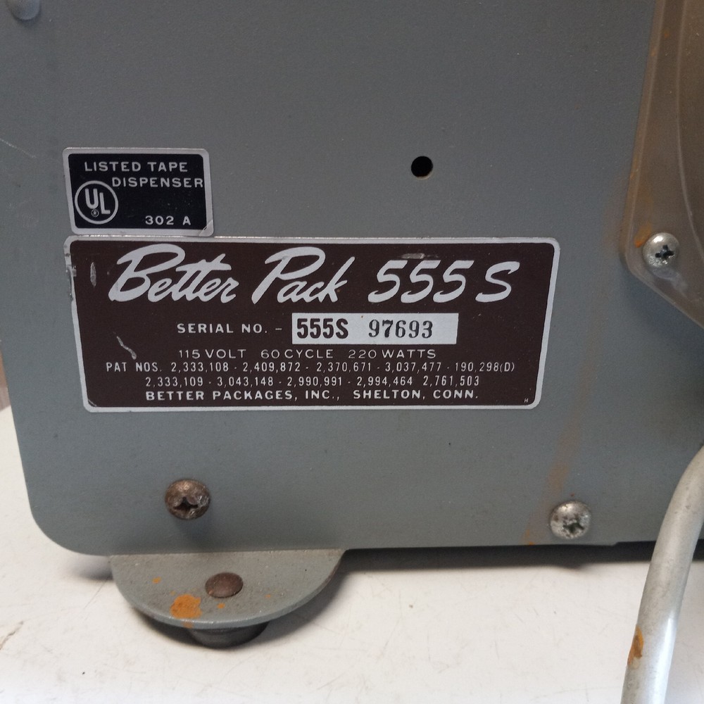 BETTER PACK 555S PACKING TAPE MACHINE