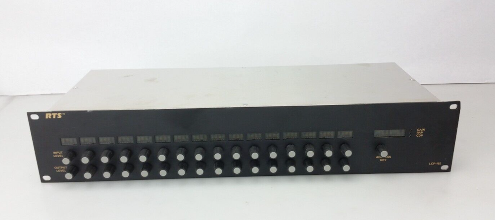 Telex RTS Intercom LCP-102-BLK