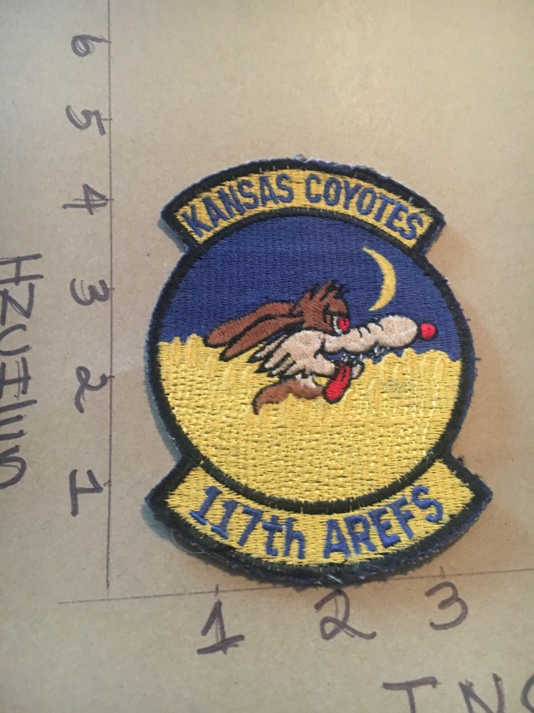USAF 117th Air Refueling Squadron patch 5/6/25