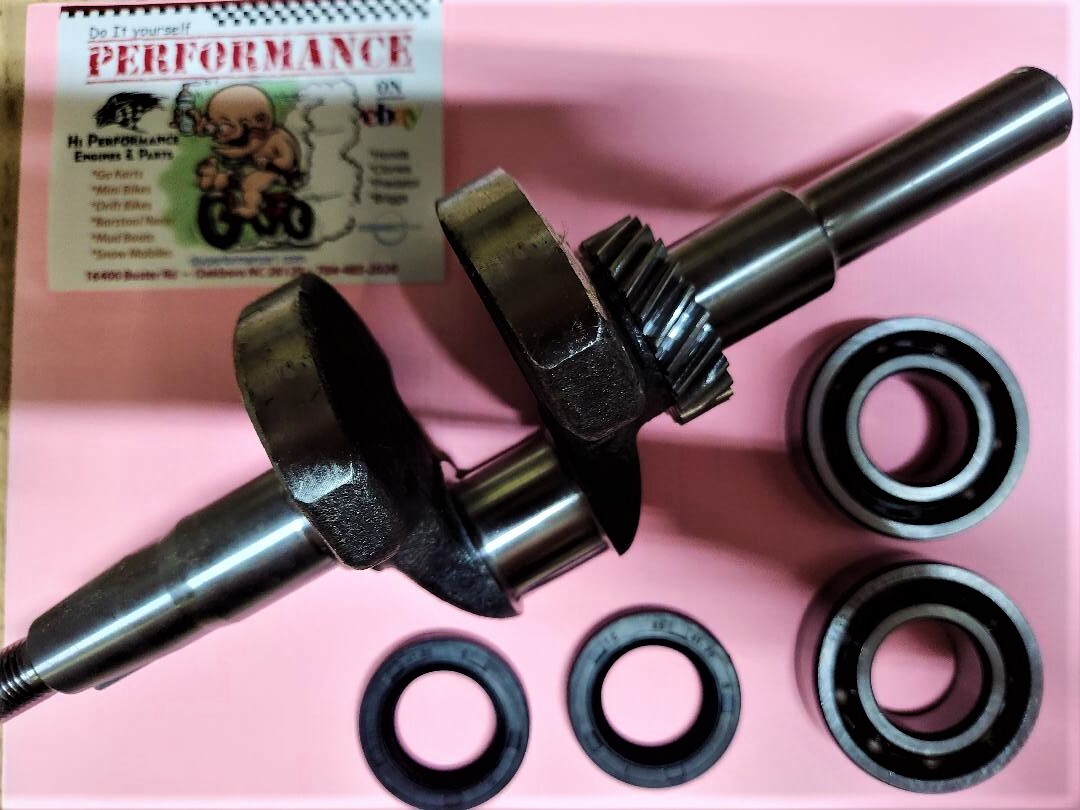 Performance Crankshaft Kits, Std & Strokers, 196cc thru 240cc Combos