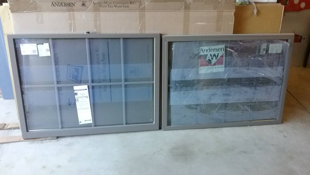 Andersen Window Conversion Kit 3852 Terratone color -New- Ship in original Box
