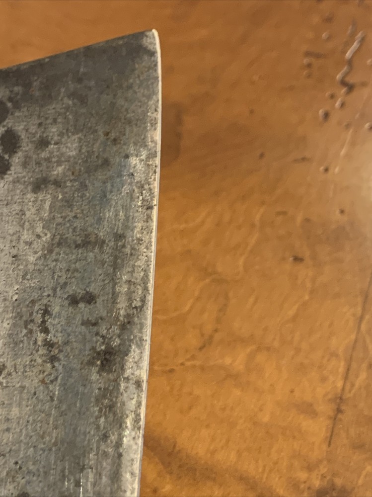Rare Civil War Era E S Hulbert and Co Cleaver