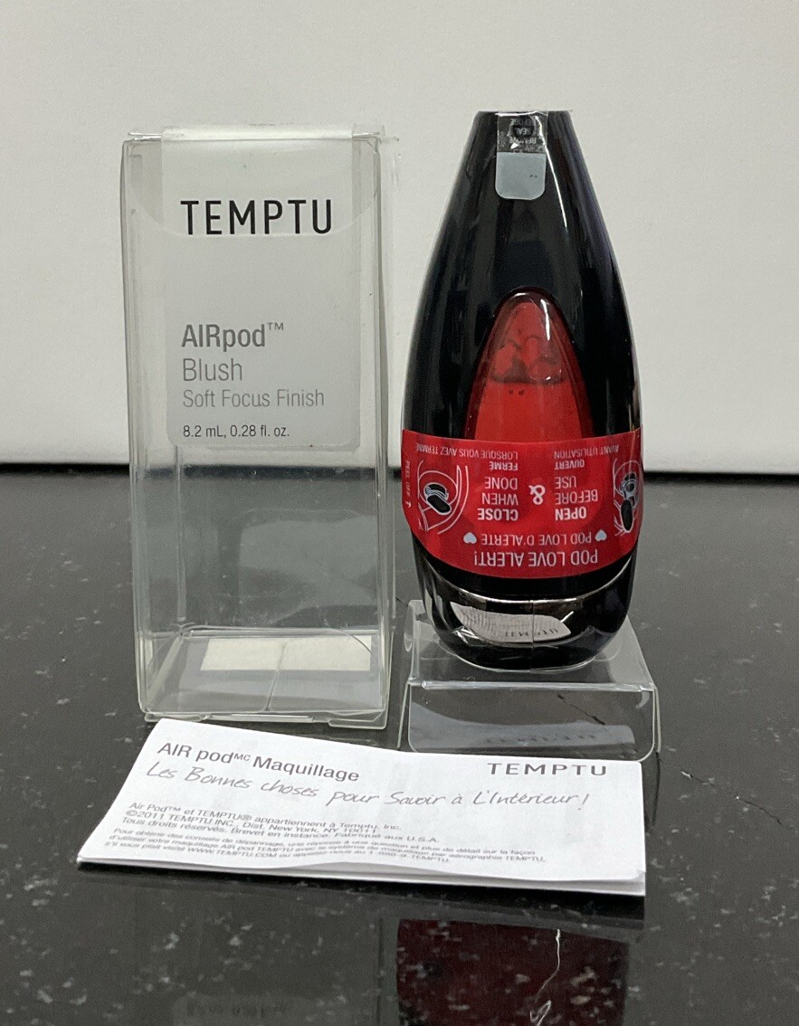 TEMPTU AIRpod Blush Soft Focus Finish Vintage Ruby 405 0.28 Oz NEW