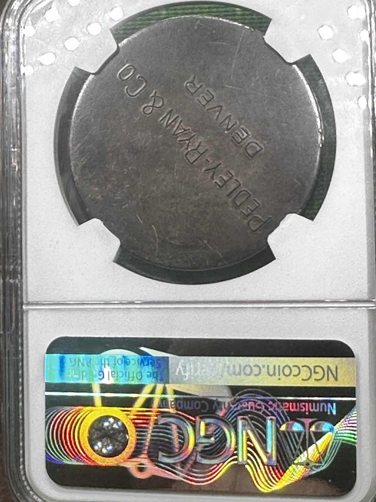 1933 NGC Unc Detail So Called Dollar__Pedley-Ryan__HK-825 NGC, Silver 430 grains