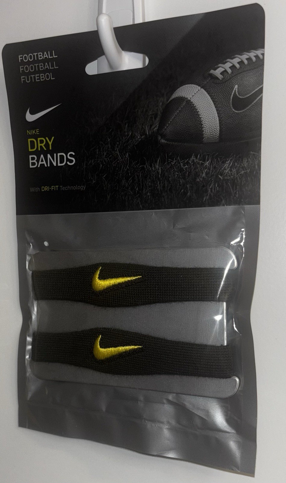 Oregon Ducks PE Team Issued Nike Dri-Fit Football Bicep Dry Bands X’s 2 ONE SIZE