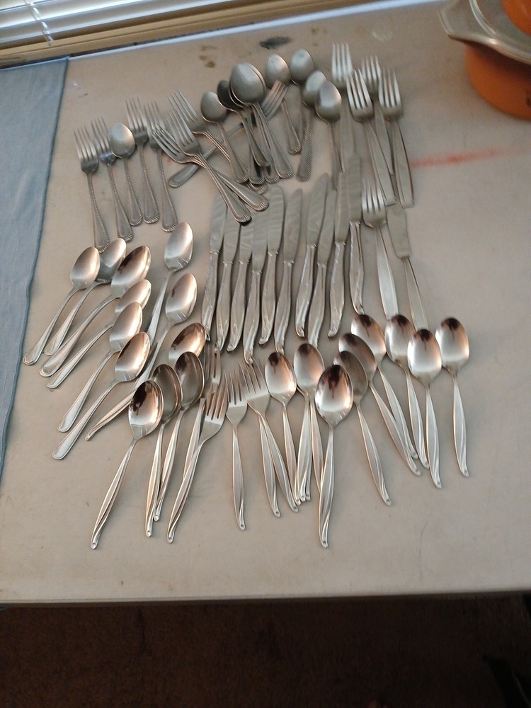 junk drawer mixed flatware lot as pictured