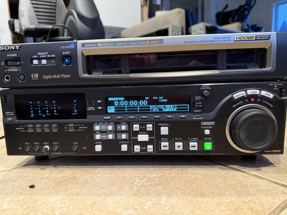 Sony HDW-M2100 HDCAM Prostudio Editing Player