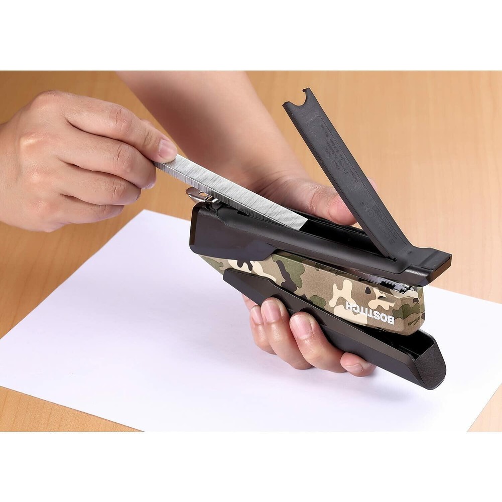 Bostitch Office Metal Spring Powered Stapler Wounded Warrior Project, Camouflage