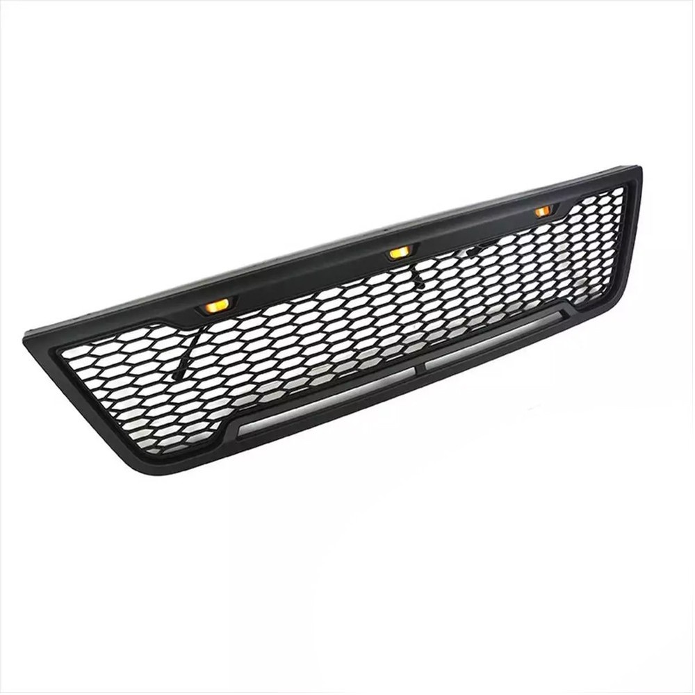 Front Grille for 2003-2007 Econoline E150 E250 E350 Grill with LED Light Bars