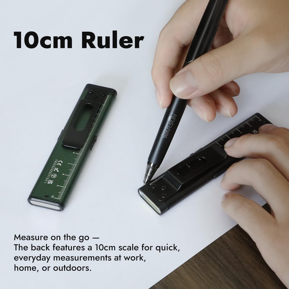 WARSUN Compact Multi-Mode Pocket LED Flashlight - 675LM, USB-C Rechargeable, ...
