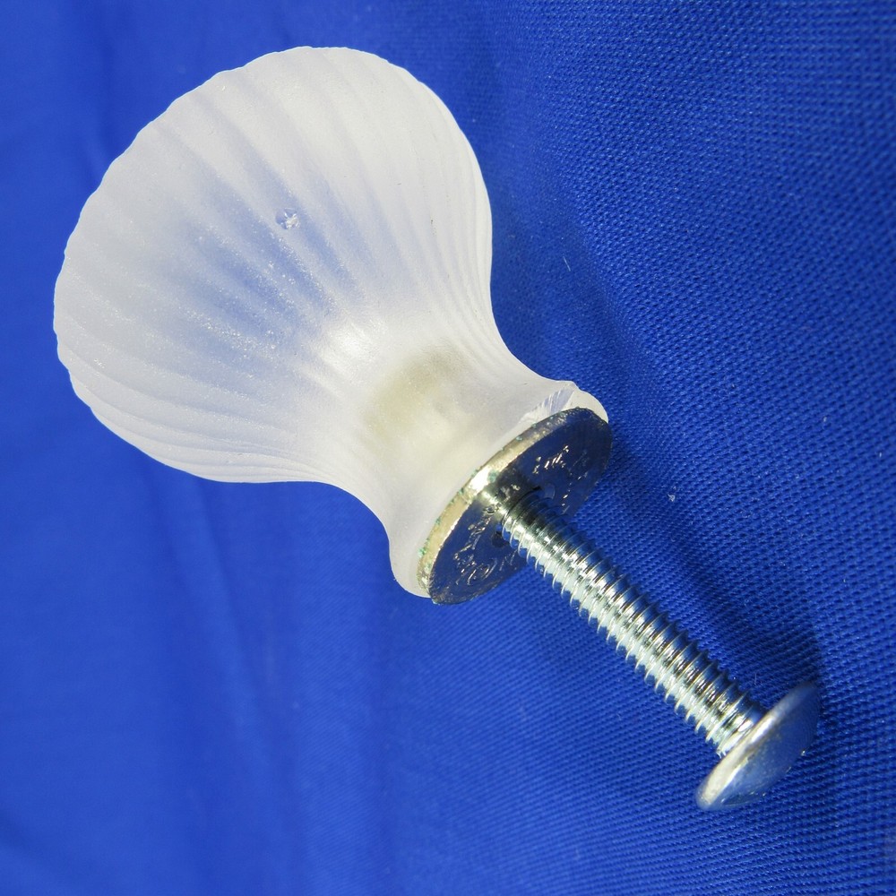 Belwith Knobs Pull Frosted Glass Cabinet Doors Drawer Kitchen Bathroom Hardware