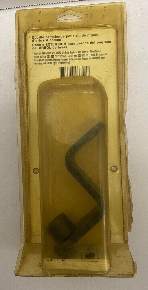 NEW OTC TOOLS FORD CAMSHAFT GEAR BOLT SOCKET & EXTENSION SET 6485