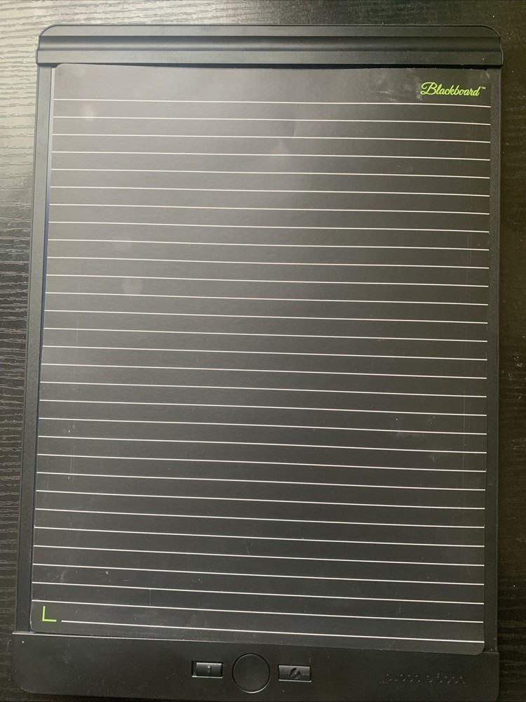 Boogie Board Blackboard- Reusable Smart Notebook Preowned