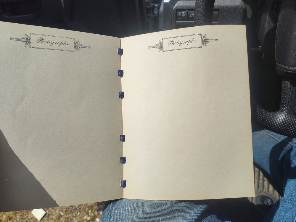 WWII US military personal Service Record booklet 1942 Unused Blank New