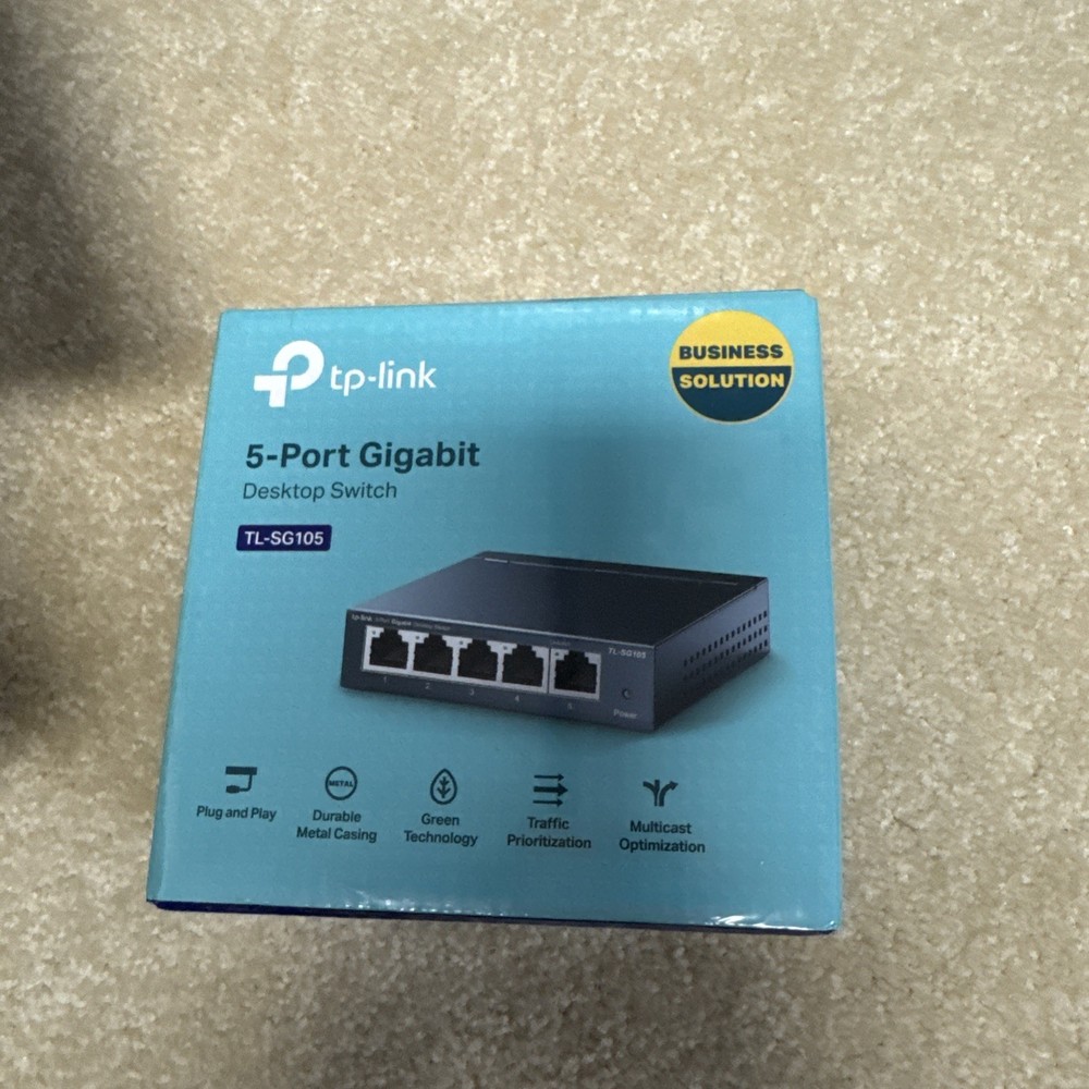 TP-LINK Technologies TP-Link (TL-SG105) 4-Ports External Switch
