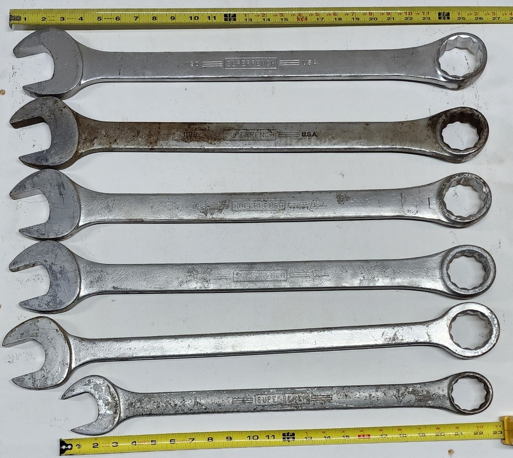 Williams Superrench and Proto Large Combination Wrenches