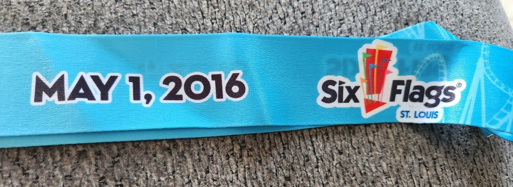 Race Medal - Six Flags - Roller Coaster Ride - 2016