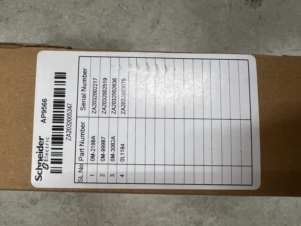 APC AP9566 Basic 1U 208V 20A 12 ft Basic Rack PDU (27 Total)