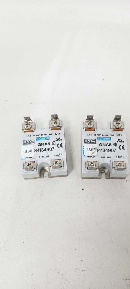 2 PACK - Crouzet GNA5 84134910 Solid State Relay ++