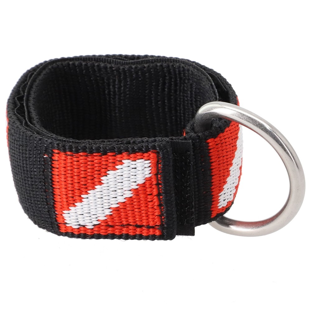 Wrist Strap Diving Black Diving Flag Pattern Easy To Use Lanyard Nylon