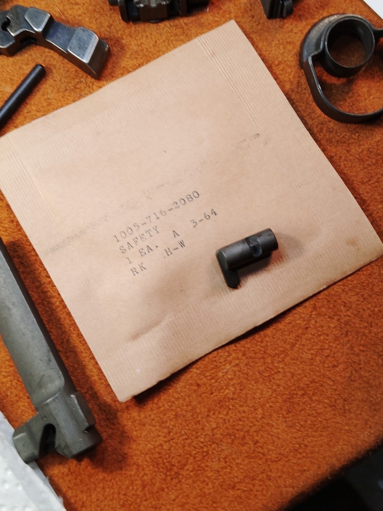 WWII M1 Carbine Safety Unopened USGI package