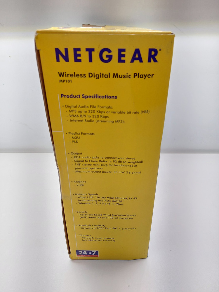 Netgear Wireless Digital Music Player MP101