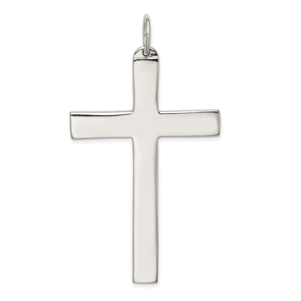 Silver Latin Cross Charm QC5402