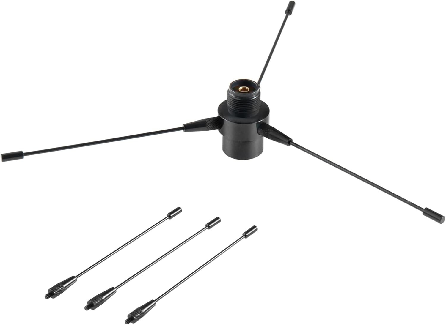 UHF VHF Dual Band 136-174MHz 400-470MHz Mobile Base Radio Antenna Ground Plan...