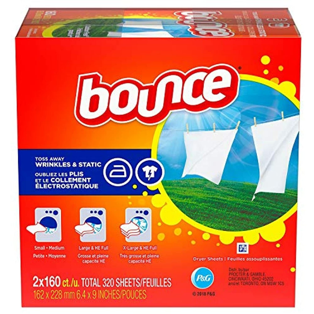 Bounce Dryer Sheets (320 ct.) SCS